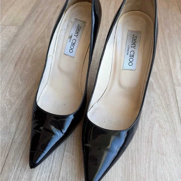 Jimmy Choo Patent Leather Pumps - Picture 10 of 10